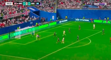 La partita è sbloccata, l'Inghilterra va a predominare