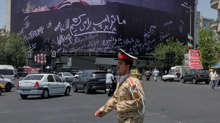 US strikes over Tehran for the first time in the latest wave of attacks, says Iranian state media