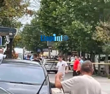 Une femme serait tombée de son appartement dans le centre-ville de Podujevo