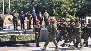 Kontingjenti bullgar i bashkohet KFOR-it për të forcuar sigurinë në Kosovë