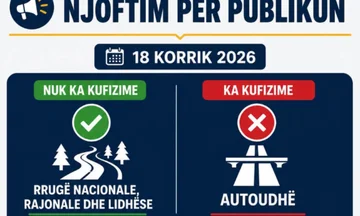 Temperaturat e larta- Nesër ka kufizime për kamionët mbi 20 tonë në autoudhë