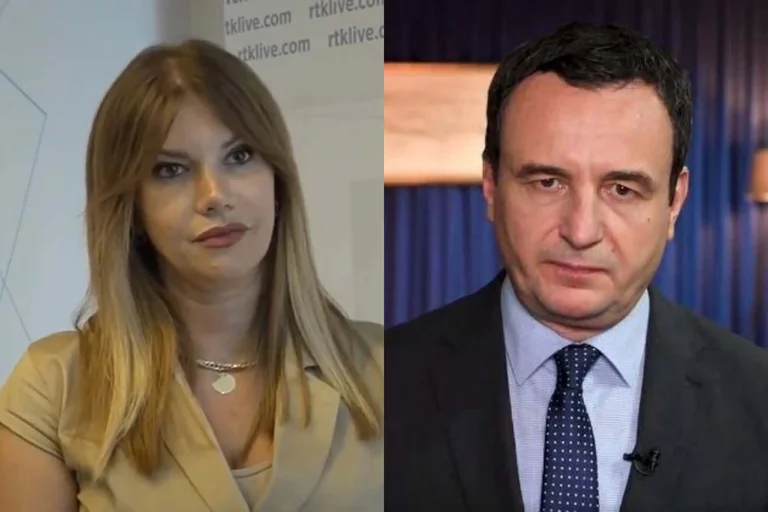 Zana Spahiu, la mujer del hombre que Kurti quería al ministro, a la cabeza de RTK como la televisión pública.