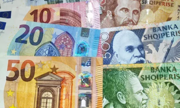 Lorsque l'euro est formalisé en Albanie, le plan après l'adhésion élimine la demande pour la Banque d'Albanie
