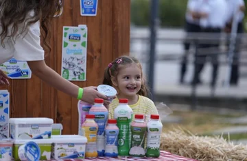 Drena apporte goût frais et satisfaction lait au Festival de la Gastronomie de Pristina