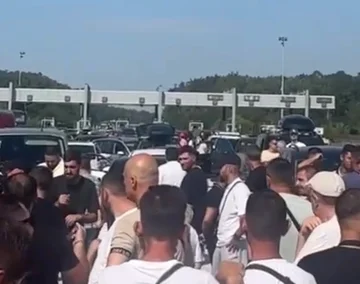 Nos han dejado sin agua y sin comida.Se han bloqueado exiliados en la frontera de Croacia.