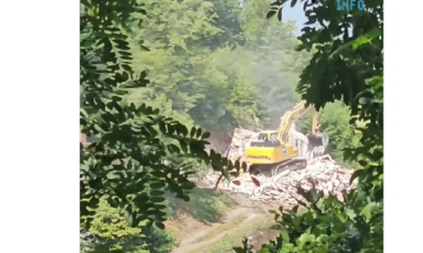 Baggers en Wyman, vista de la destrucción de 11 fines de semana al norte