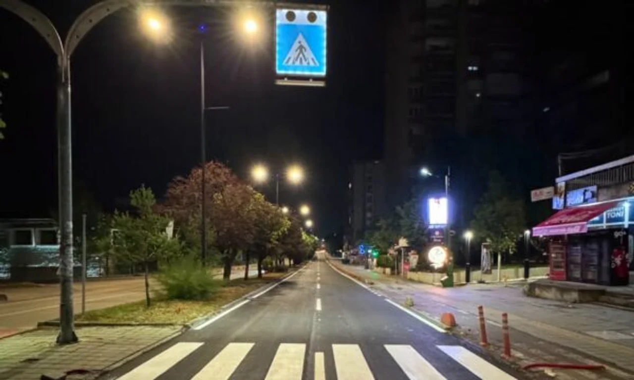 Hapet për qarkullim rruga  Agim Ramadani 