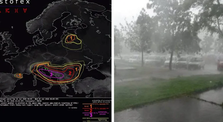 Le temps se stabilise temporairement lorsque les vents forts et les pluies torrentielles reviennent