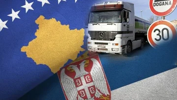 Kosovo imported goods worth over 112m euros from Serbia for six months