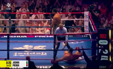 Le moment où Anthony Joshua nomma Christian Prenga au second tour.