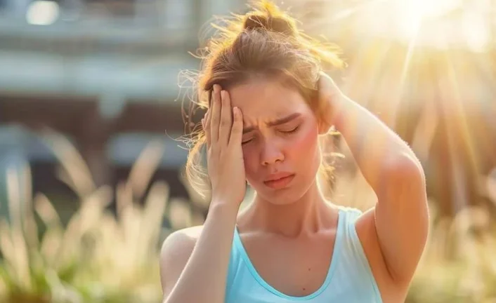 Strong sunache, why, and how can you alleviate it during hot days?
