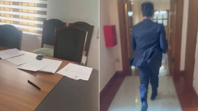 Ligji për huanë nga SHBA vetëm me një kopje, Shehaj e “vjedh” dhe ik me vrap (VIDEO)