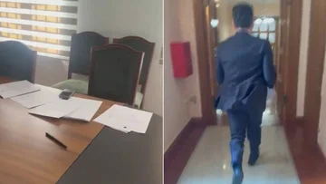 Ligji për huanë nga SHBA vetëm me një kopje, Shehaj e “vjedh” dhe ik me vrap (VIDEO)