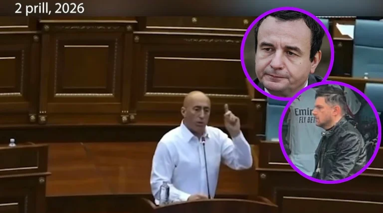 Questo spende denaro, con lo zarch alimentare per insultare albanesi