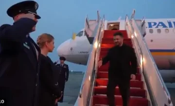 Zelensky llega a Estados Unidos, espera reunirse con Trump