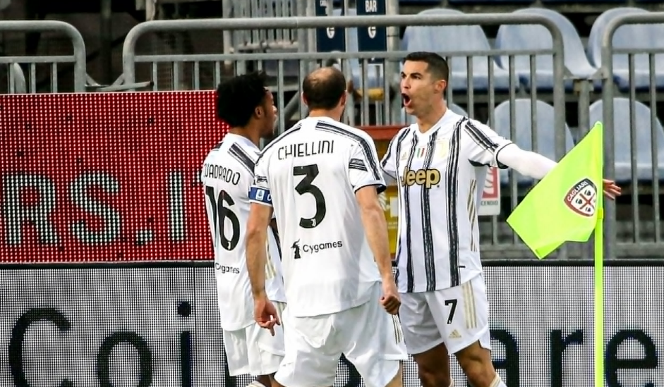 Shkëlqen Ronaldo me het-trik, Juventus triumfon ndaj Cagliarit