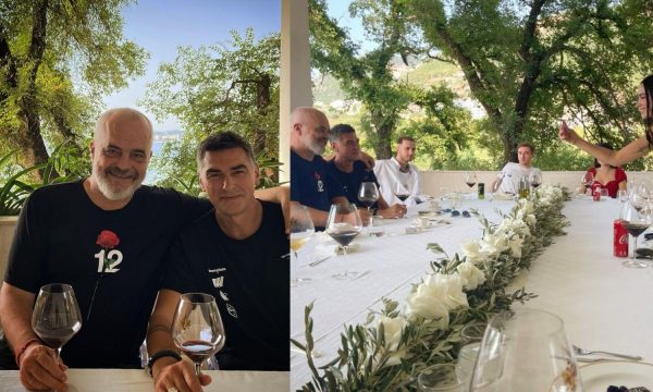 Familja e Dua Lipës po kalon kohën në jug të Shqipërisë me kryeministrin Edi Rama