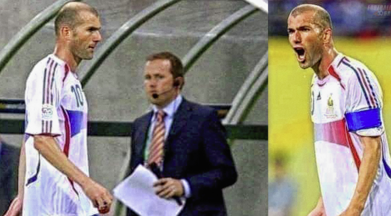 Gjesti i Zidane në Kupën e Botës 2006 – E dini “kornizën e artë” në derën e zhveshtorës në stadiumin ‘Leipzig Arena’