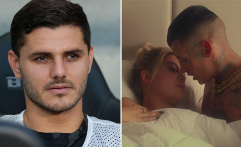 ‘Ajo është për të qeshur e gjithë bota’ – reagon Mauro Icardi pasi Wanda puthi reperin në videoklip