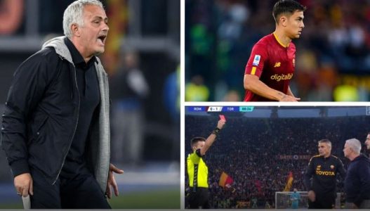 “Kartonin e kuq e meritova”, Mourinho: Penalltinë nuk duhej ta godiste Belotti!