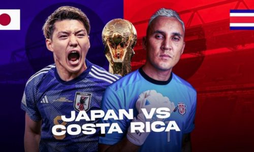 Japonia – Kosta Rika, formacionet zyrtare