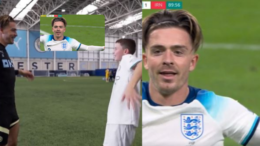 Grealish shënoi ndaj Iranit dhe festoi si fansi i tij i vogël