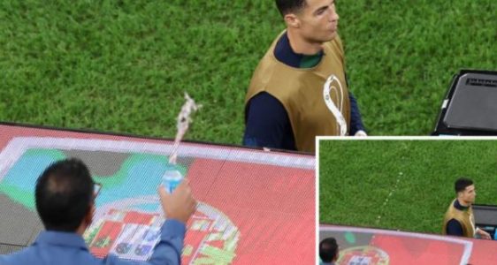 Tifozi me gjest të turpshëm ndaj Cristiano Ronaldos, sigurimi e largon nga stadiumi