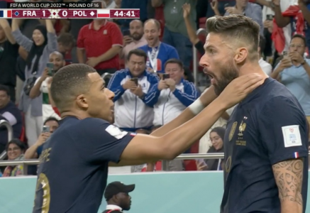 Franca në epërsi ndaj Polonisë – Giroud nuk ta falë sekondin