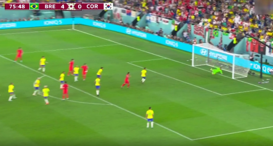 Korea e Jugut shënon gol ndaj Brazilit, por jo çfarëdo goli