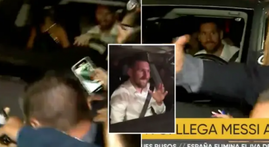 Lionel Messi u bllokua nga fansat teksa mbërrin në festën e 15-vjetorit të mbesës së tij