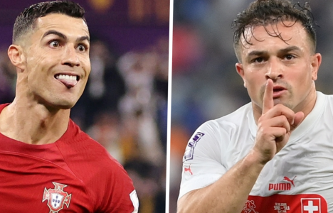 Formacionet zyrtare: Portugali – Zvicër, Ronaldo në bankë rezervë