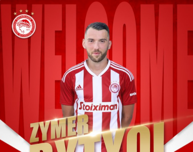 Zyrtare: Zymer Bytyqi transferohet te Olympiacos