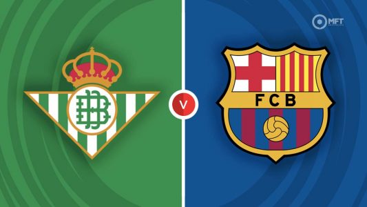 Formacionet zyrtare: Real Betis – Barcelona