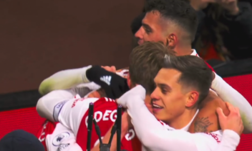 Nketiah ia rikthen madhështinë Arsenalit, shënon në minutën e 90’të ndaj Man United