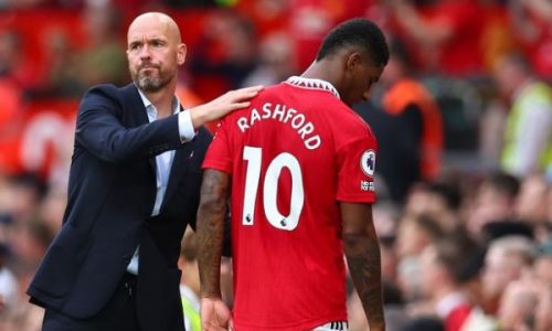 Ten Hag: Rinovimi me Rashfordin është prioritet