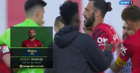 Muriqi shpallet njeriu i ndeshjes ndaj Real Madridit