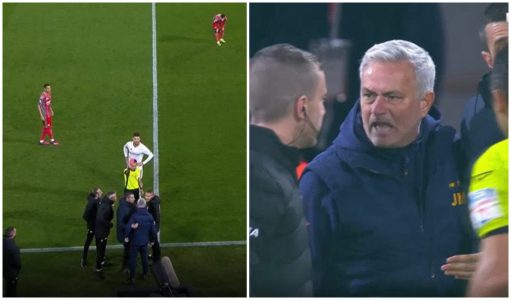 Mourinho probleme me gjyqtarët, u ndëshkua me të kuq në ndeshjen ndaj Cremonese