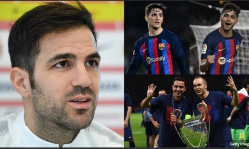 A janë Pedri dhe Gavi, Iniesta dhe Xavi i ri? – përgjigjet Cesc Fabregas