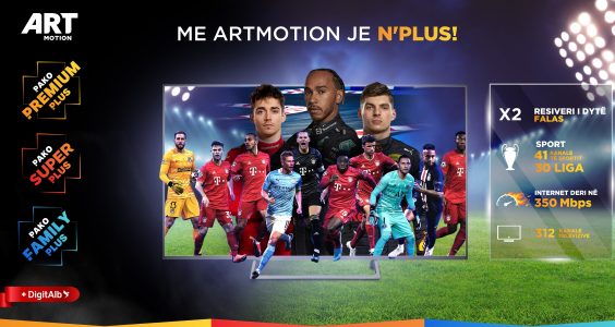 Artmotion platforma më e pasur sportive në shqiptari