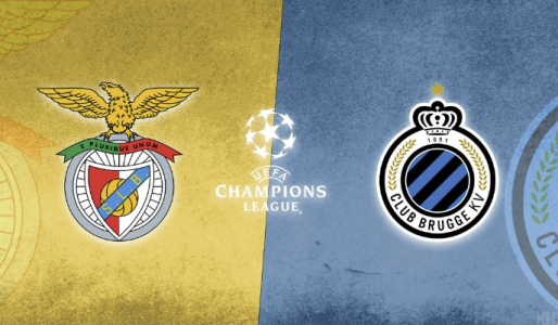 Formacionet zyrtare: Benfica – Club Brugge