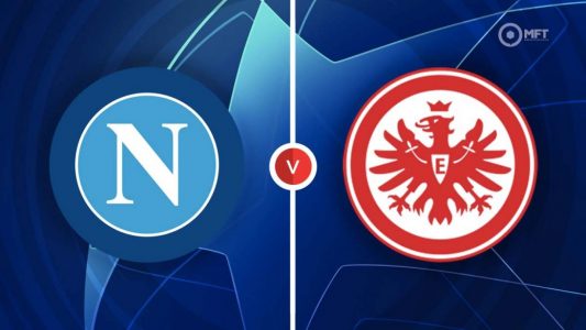 Napoli – Eintracht Frankfurt, formacionet zyrtare