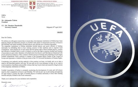 Federata e Futbollit te Serbisë i nis letër skandaloze UEFA-s, na paraqet si ‘Kosova dhe Metohija’