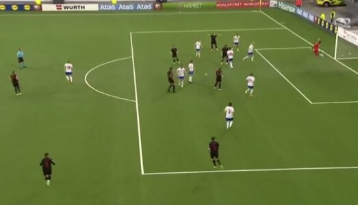 Çmenduriiiiiiiiiiiiiiiiiiii – Kristjan ASLlANIIIIIIIIIIIIIIIIII ka shënuar gol nga më shumë se 25 metra për Shqipërinë