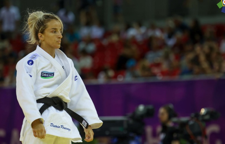 Distria Krasniqi kthehet me medaljen e argjendtë nga Hungaria