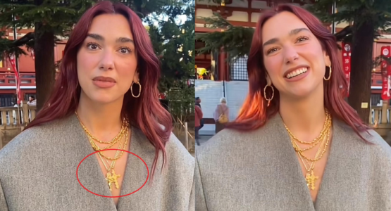 Dua Lipa ndërron fenë? Shihet me kryq në qafë rrugëve të Japonisë – VIDEO