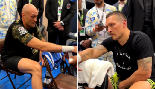 “Po bëjnë gati grushtet” – Fury dhe Usyk në përgatitjet finale