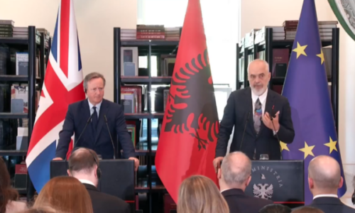 Rama me Cameron: Folëm për një projekt strategjik me rëndësi të veçantë për Shqipërinë dhe Kosovën