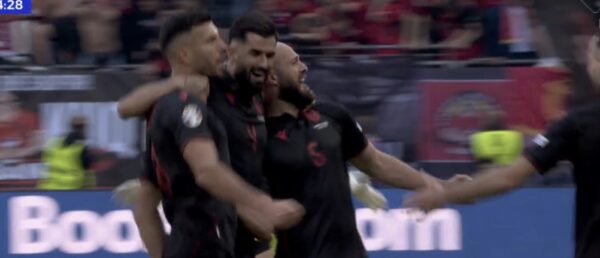 Gooooool! Shqipëria barazon rezultatin ndaj Kroacisë, Gjasula përmirson gabimin