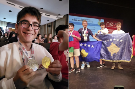 Blin Berisha gjeniu i matematikës që fitoi dy medalje në New York, shteti nuk e ndihmoj me asnjë cent për asgjë