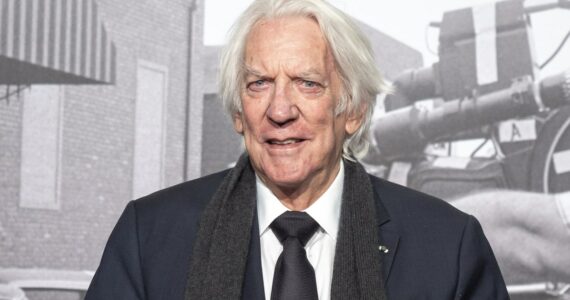 Vdes ikona e Hollywoodit, Donald Sutherland